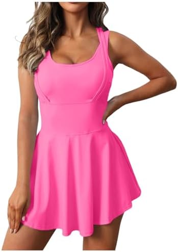 Sfascumop Womens Tennis and Golf Active Dress