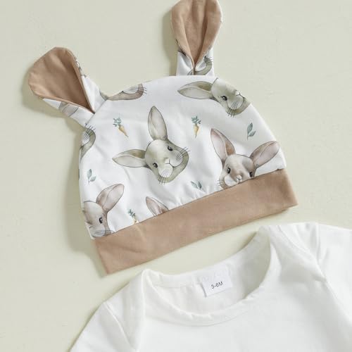 Newborn Baby Boy Girl Easter 3-Piece Outfits Set