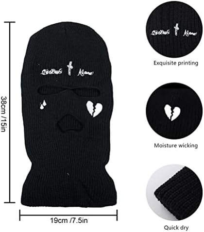 ADSE Ski Mask Dad Gift 3-Hole Balaclava for Ski Camping Fishing