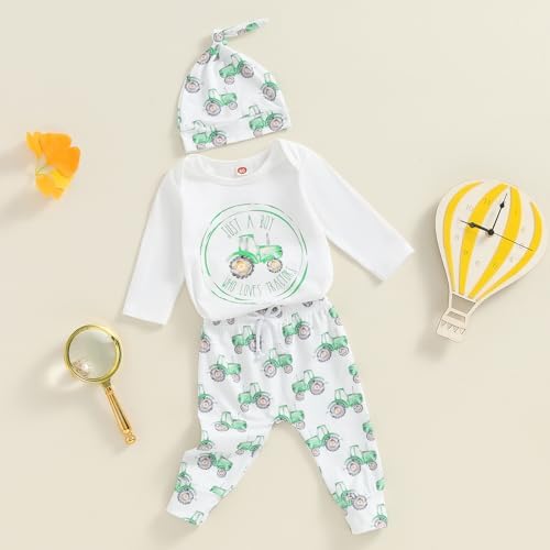US-Bred Newborn Baby Tractor Outfit