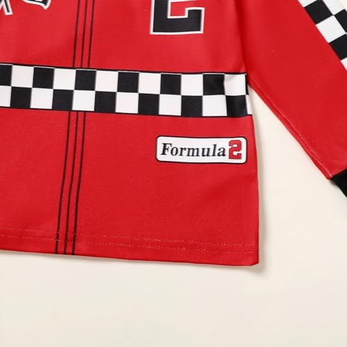 2nd Birthday Race Car Driver Outfit for Baby Boys