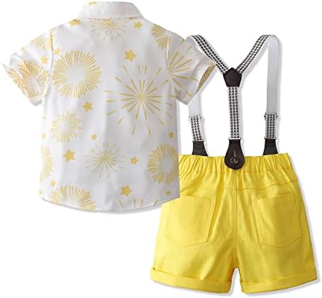 Tiepant Boys Fireworks Wedding Shorts Suit