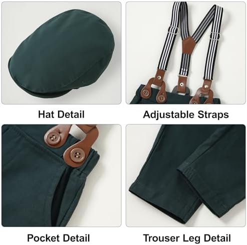 Gentlemanly Baby Boys Tuxedo Set for 0-18M