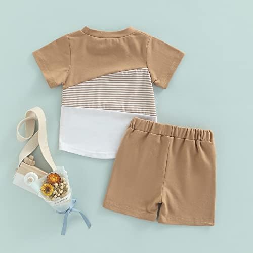 Mubineo Summer T-Shirt Shorts Set for Boys lounging wear