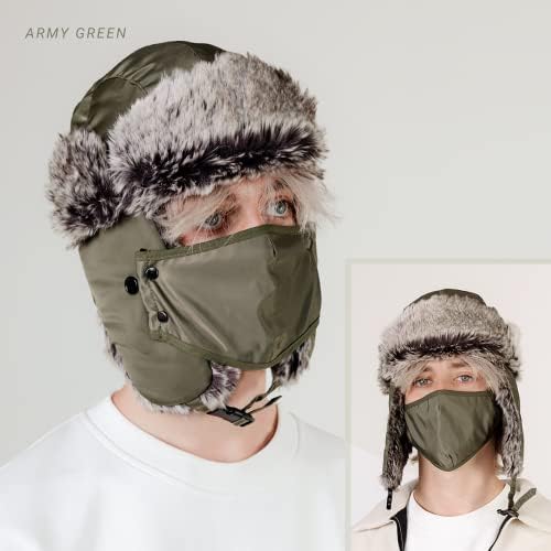 CHOKLIDS WaterproofWinter Trappers Ushanka Hat Gift