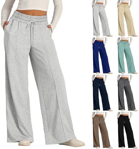 Lainuyoah Women High Waist Sweatpants Joggers