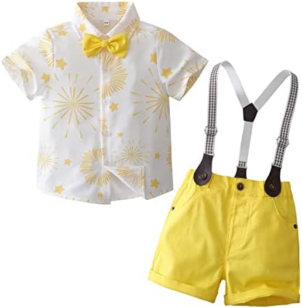 Tiepant Boys Fireworks Wedding Shorts Suit