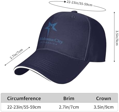 Oklahoma City University Logo Baseball Cap Casquette