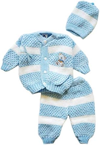 Abelito Newborn Winter crochet set
