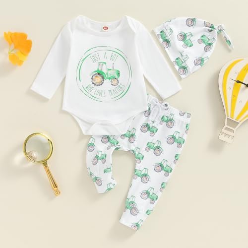 US-Bred Newborn Baby Tractor Outfit