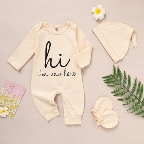 GRNSHTS Newborn Baby Romper Set