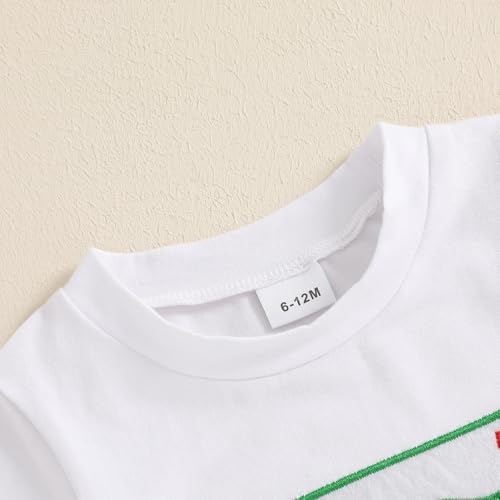 Golf Shorts Set Boys Girls Summer Embroidery - Licupiee