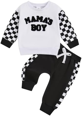 2-Piece Toddler Boys Fall Outfits Set
