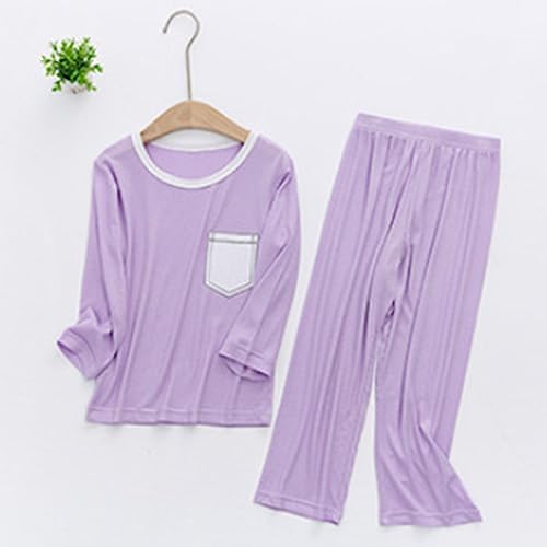 Classic Plaid Pajama Set for Girls Boys