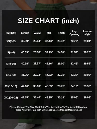MI ROMIHO Womens Wide Leg Sweatpants