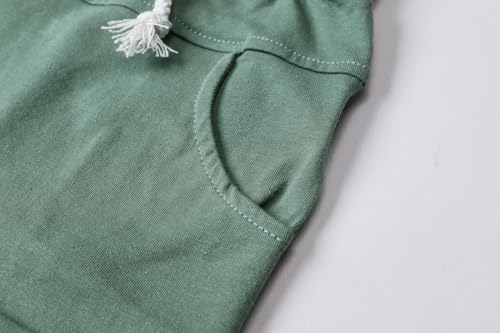 Soft Stretchy Toddler Boys Summer Outfit Set