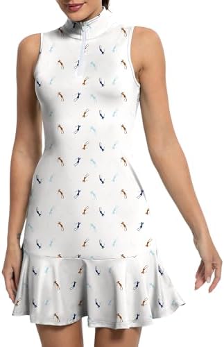 Golf Tennis Sleeveless Dress for Women