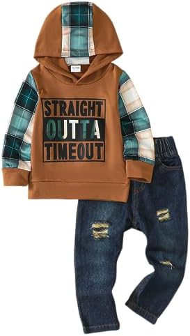 Saeaby Boys Cool Winter Outfit Set
