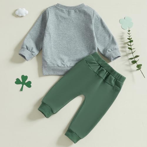 Sprifallbaby St Patricks Day Baby Boy Outfit Set