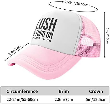 Funny Baseball Cap Adjustable for Men Women Pink