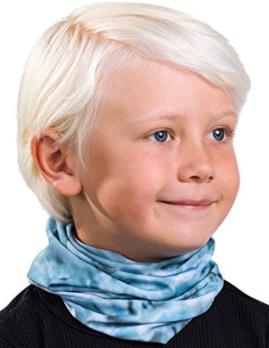 Seven Cool Water Print Kids Neck Gaiter Youth UPF 50Sun Protection