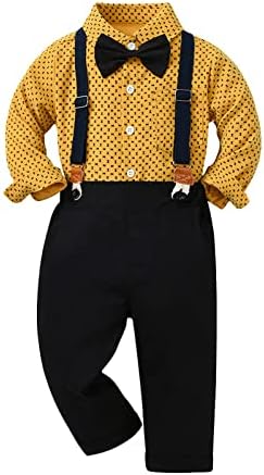 Toddler Boys Christmas Outfit Set with Pants and Shirt