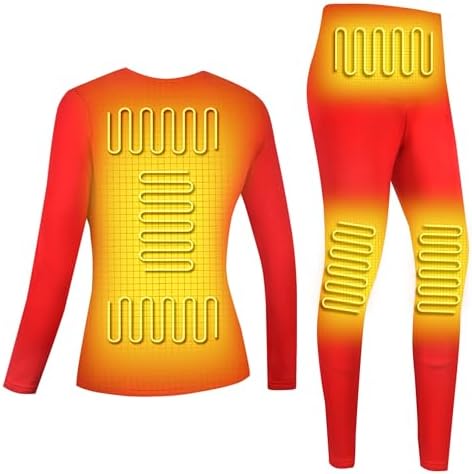 YANYNGS Heated Thermal Underwear Set for Women 1