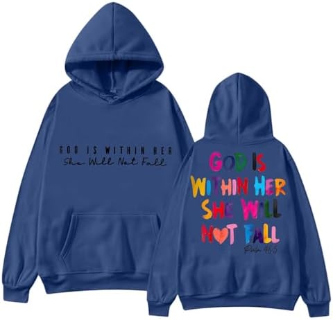 God is Within Her Jesus Hoodie