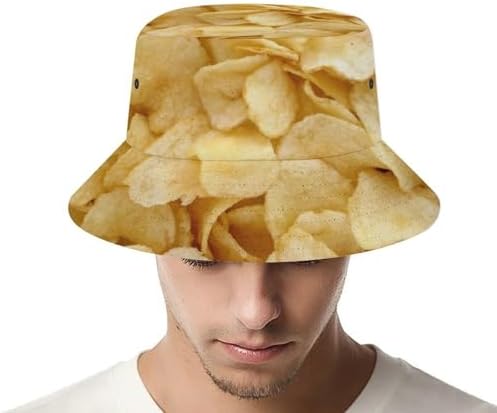 Playful Food Bucket Hat Hilarious Summer Beach Gift for Men Women