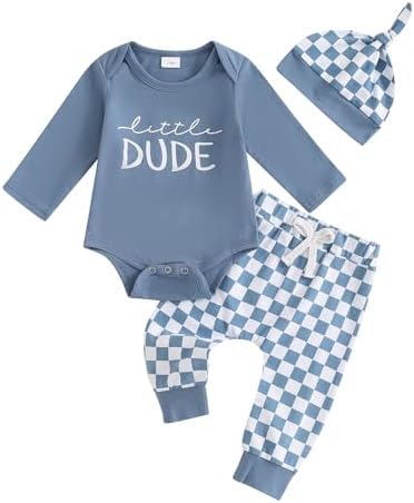 ZAXARRA Newborn Boys Fall Outfits Set