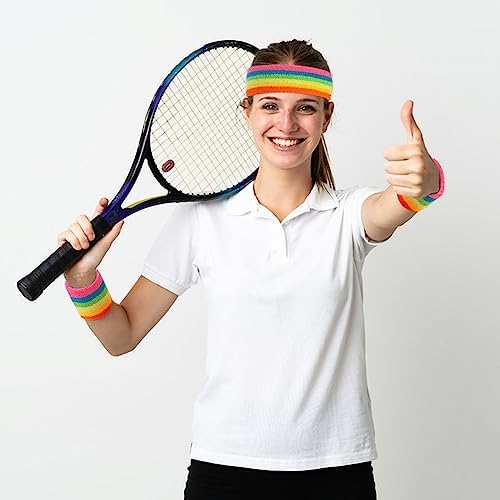 ONUPGO 80s Sport Set for Men Women Girls Boys
