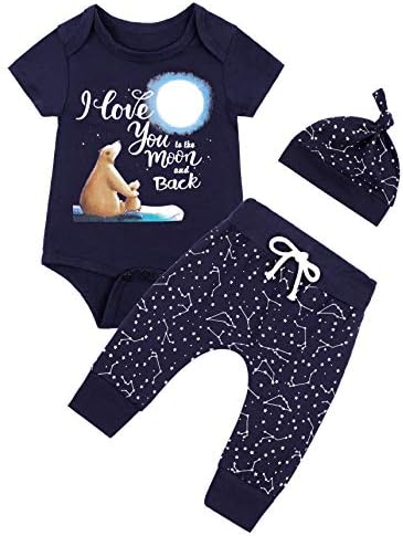 Space Themed Romper Set for Baby Boy Cooee Cool Machine Washable