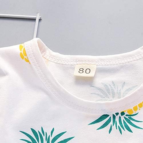 Clothing Set - Pineapple T-Shirts Shorts for Boys