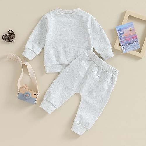 Big Brother Little Brother Matching Outfit Toddler Baby Boys Long Sleeve Sweater