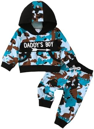 Camouflage Long Sleeve Baby Set for Boys