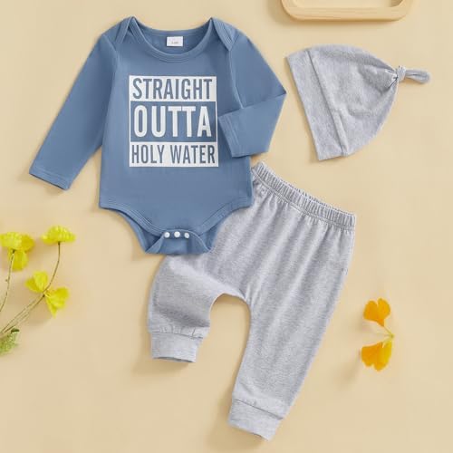 Newborn Baby Boy and Girl Baptism Outfit Set