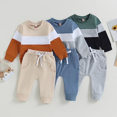 Partclots Newborn Baby Boy Fall Suit 2pcs Clothes Set