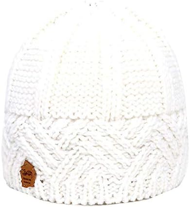 Fungee-Collar Knit Beanie for Women cannabinoids Woollen Winter Hat