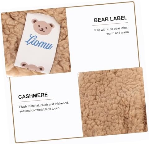 Cute WOFASHPURET Cartoon Winter Plush Mittens for Thickened Thermal Gloves