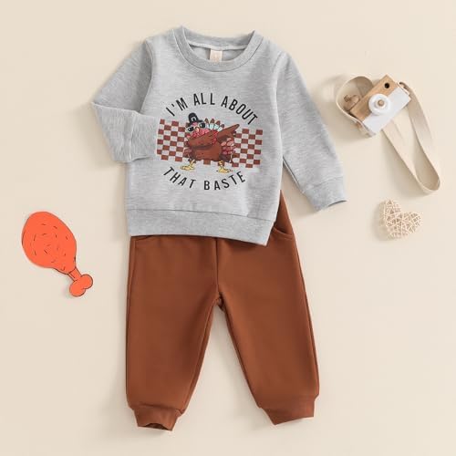 Thanksgiving Toddler Boys Set