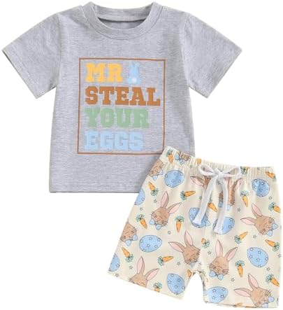 Cute Easter Outfit for Toddler Boys