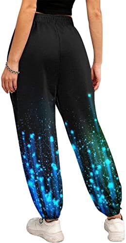 UNIKsnap Womens Unisex Baggy High Waist Sweatpants for Fall-Winter