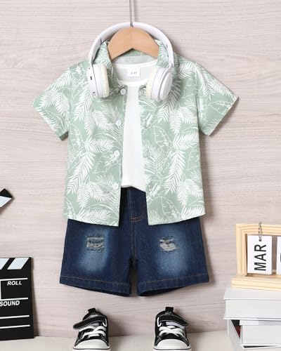 CocoRARA Toddler Boys Beach Set