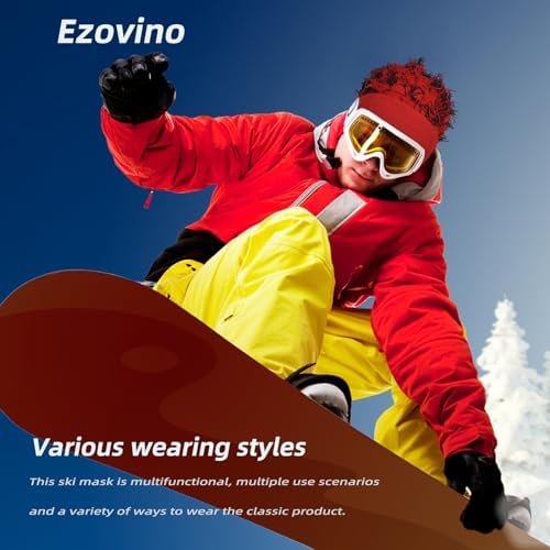Stylish Durable Balaclava Ski Mask for MenWomen Full Face Face Protection