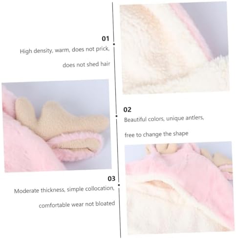 SOIMISS Cute Baby Winter Fennec Ears Scarf Hat Gloves Soft Cotton Warm Reversible