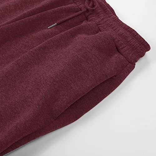 Mens High-Waisted Looser Fit Joggers with Pockets