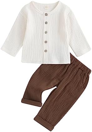 Thorn Tree Toddler Boys Girls Fall Outfits Set