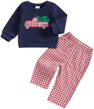 Baorji Toddler Christmas Santa Claus Outfit Set
