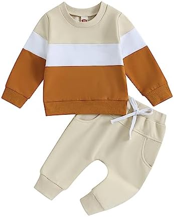 Partclots Newborn Baby Boy Fall Suit 2pcs Clothes Set
