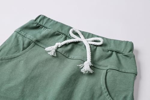 Soft Stretchy Toddler Boys Summer Outfit Set